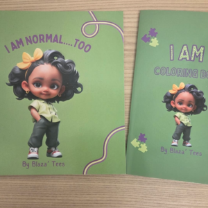 I Am Normal....Too Book & I Am Coloring Book Bundle